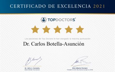 Los pacientes de Top Doctors otorgan la máxima puntuación